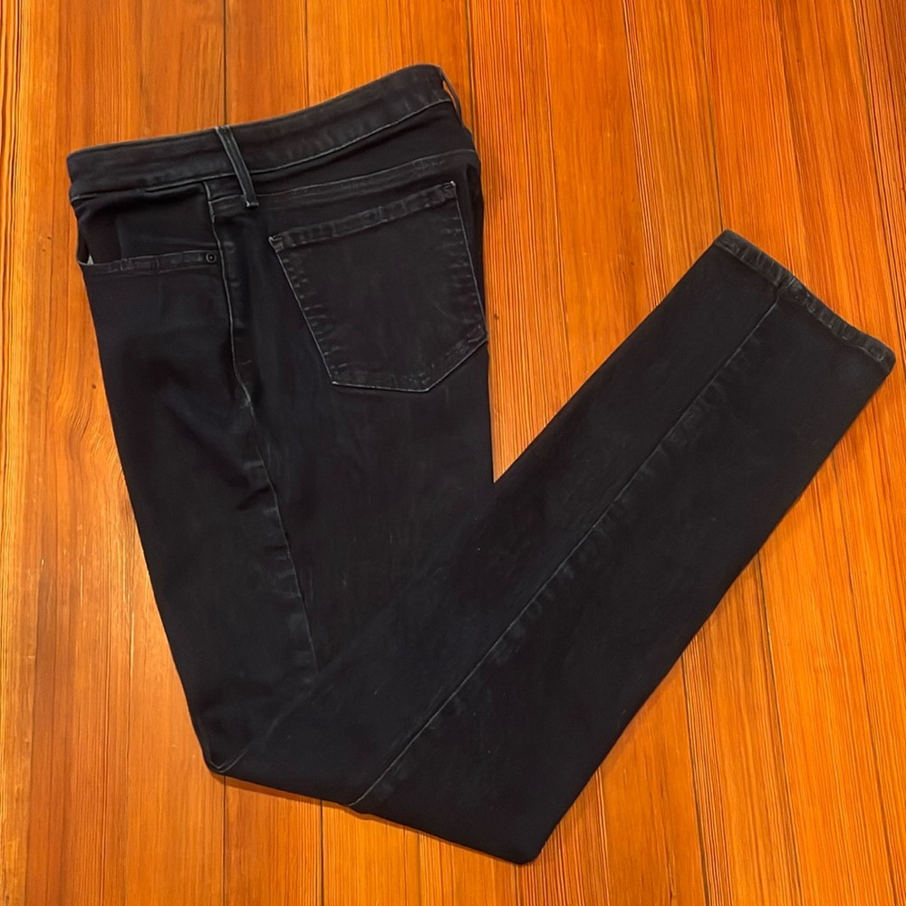 NYDJ Sheri Slim Jeans Size 6 Dark Blue Rinse